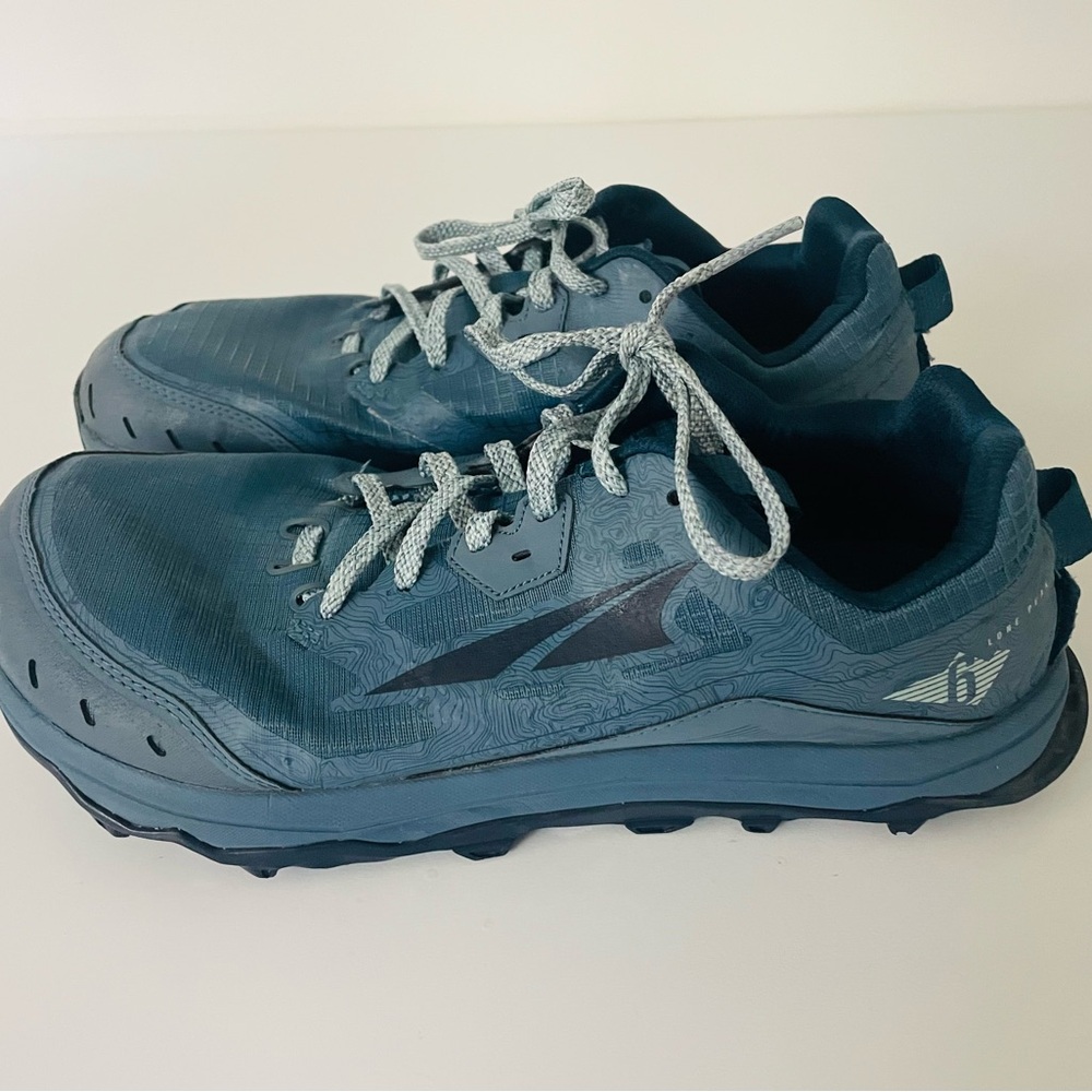 Altra Lone Peak Women's Trail Running Shoes Blue - Picture 2 of 4